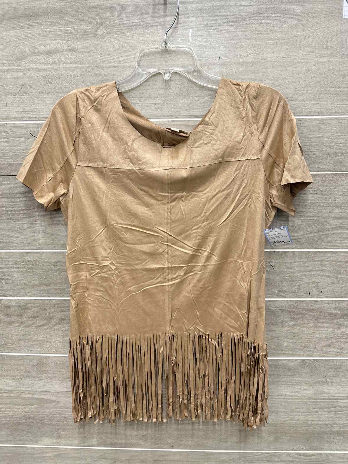 Size M Tan Womens Shirt