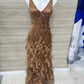 Size 8 Brown Womens Gown/Evening Wear