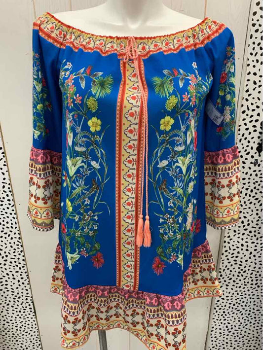 Umgee Blue Womens Size 10/12 Dress