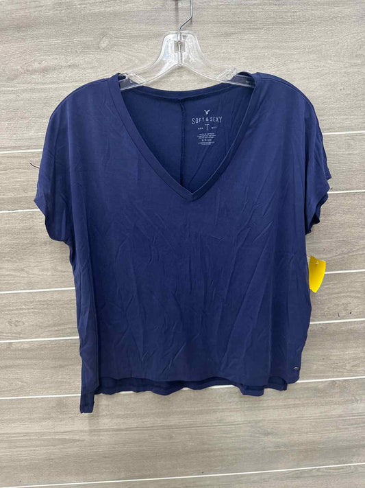 American Eagle Blue Womens Women Size Small Shirt
