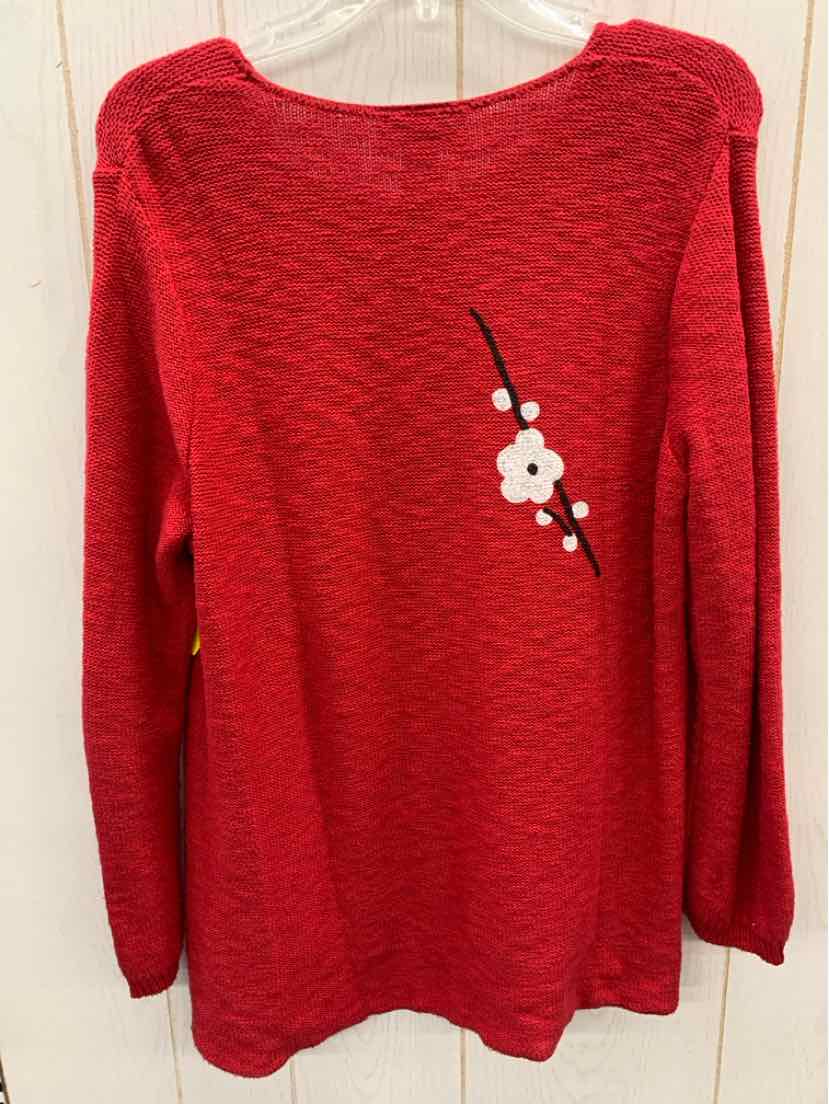 Victoria Red Womens Size M/L Sweater