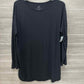 J Jill Black Womens Size 16/18 Tall Shirt