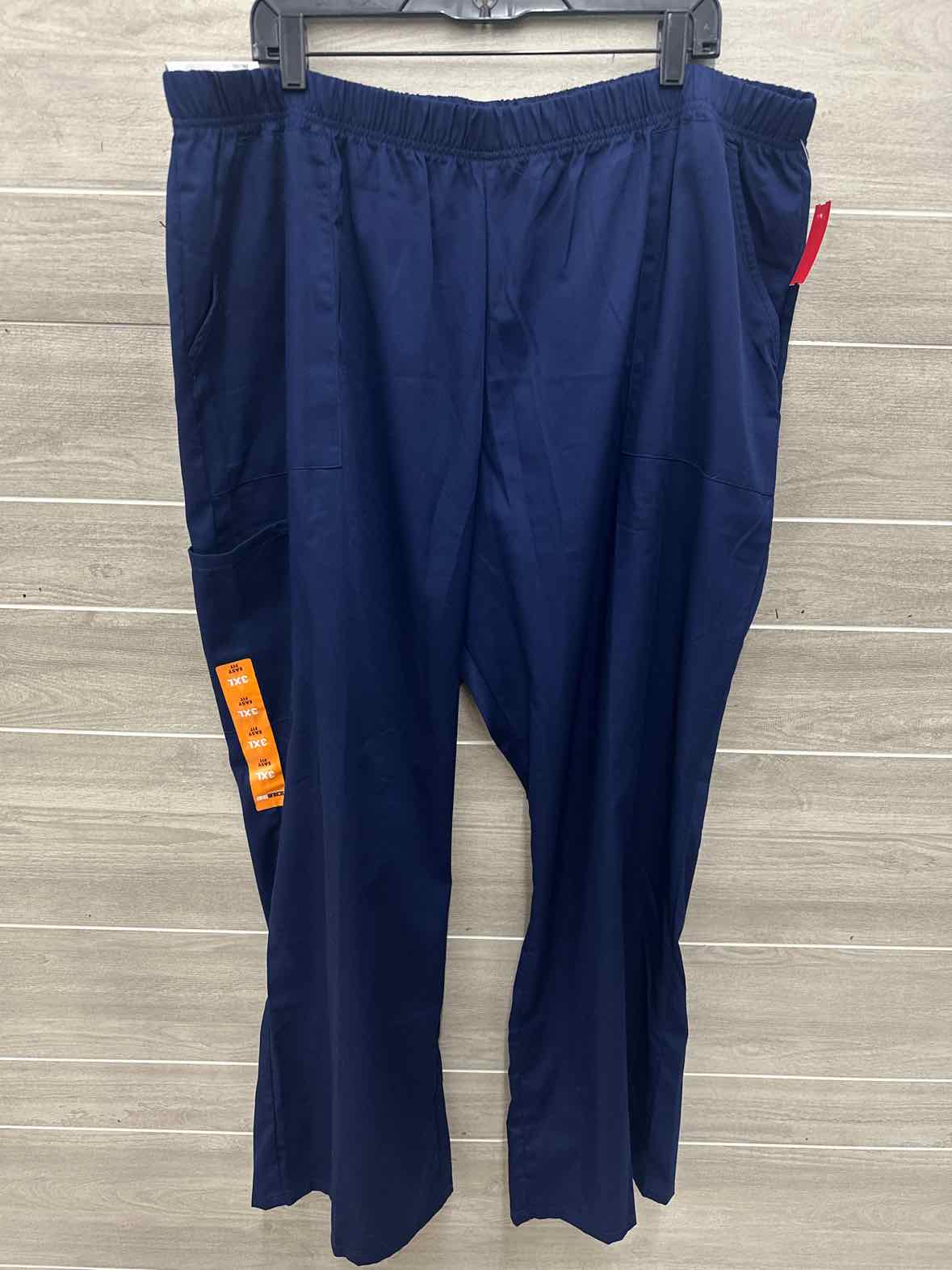 Scrub Star Size 3X Blue Plus Scrub Pants