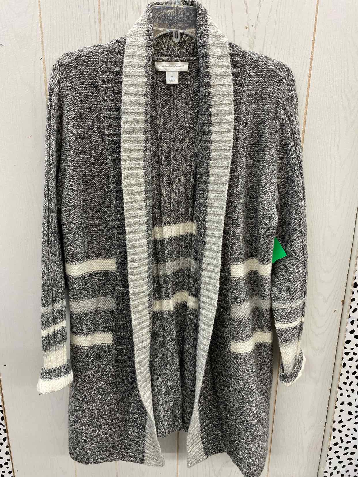 Christopher & Banks Gray Womens Size M Sweater