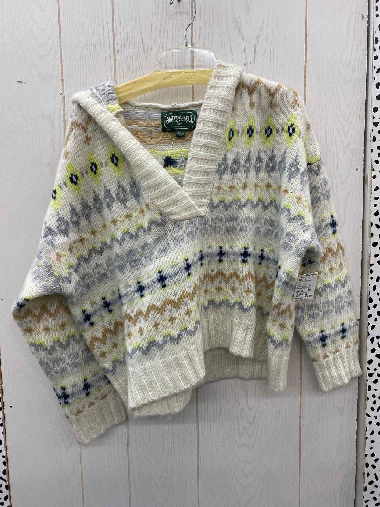 American Eagle Multi-Color Womens Size M Sweater