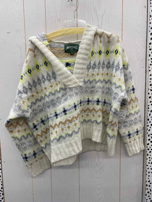 American Eagle Multi-Color Womens Size M Sweater