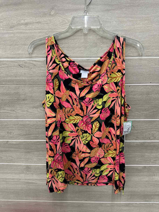 Chico's Size L Multi-Color Womens Tank Top