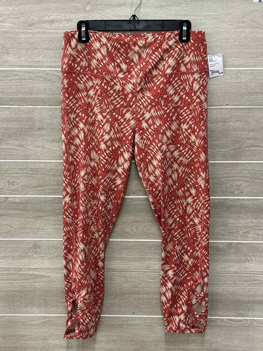 Maurices Coral Womens Size L Leggings