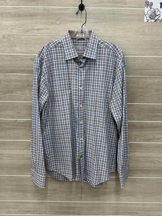 Bugatchi Size L Men Mens Shirt