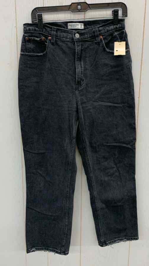 Abercrombie & Fitch Black Womens Size 8 Jeans