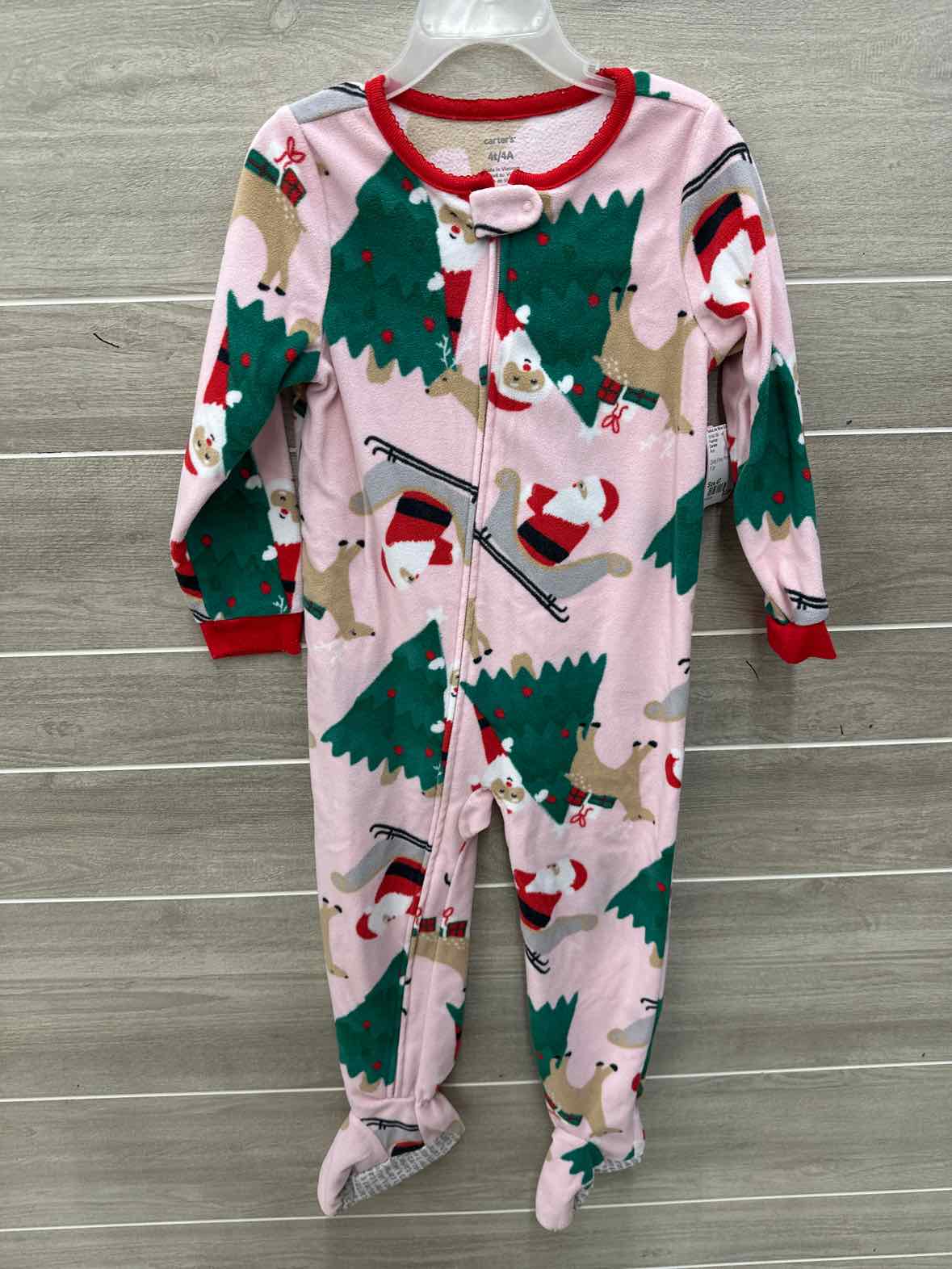 Carters Girls Size 4T Pajamas