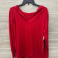 LIVI Red Womens Women Size 16 Shirt