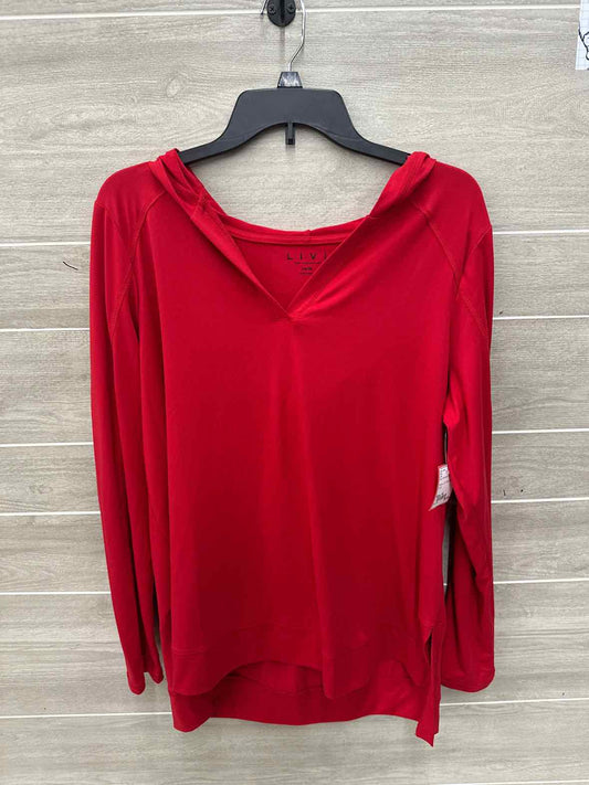 LIVI Red Womens Women Size 16 Shirt