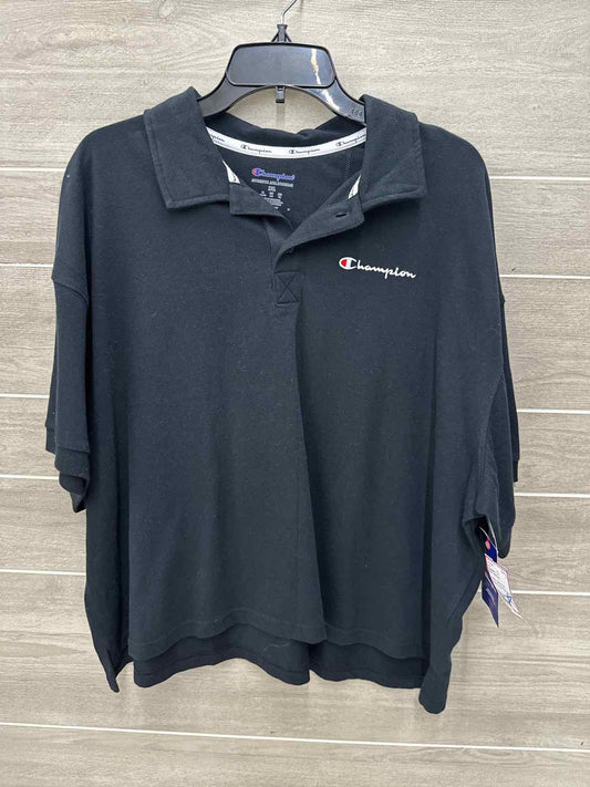 Champion Black Womens Size 2X Shirt