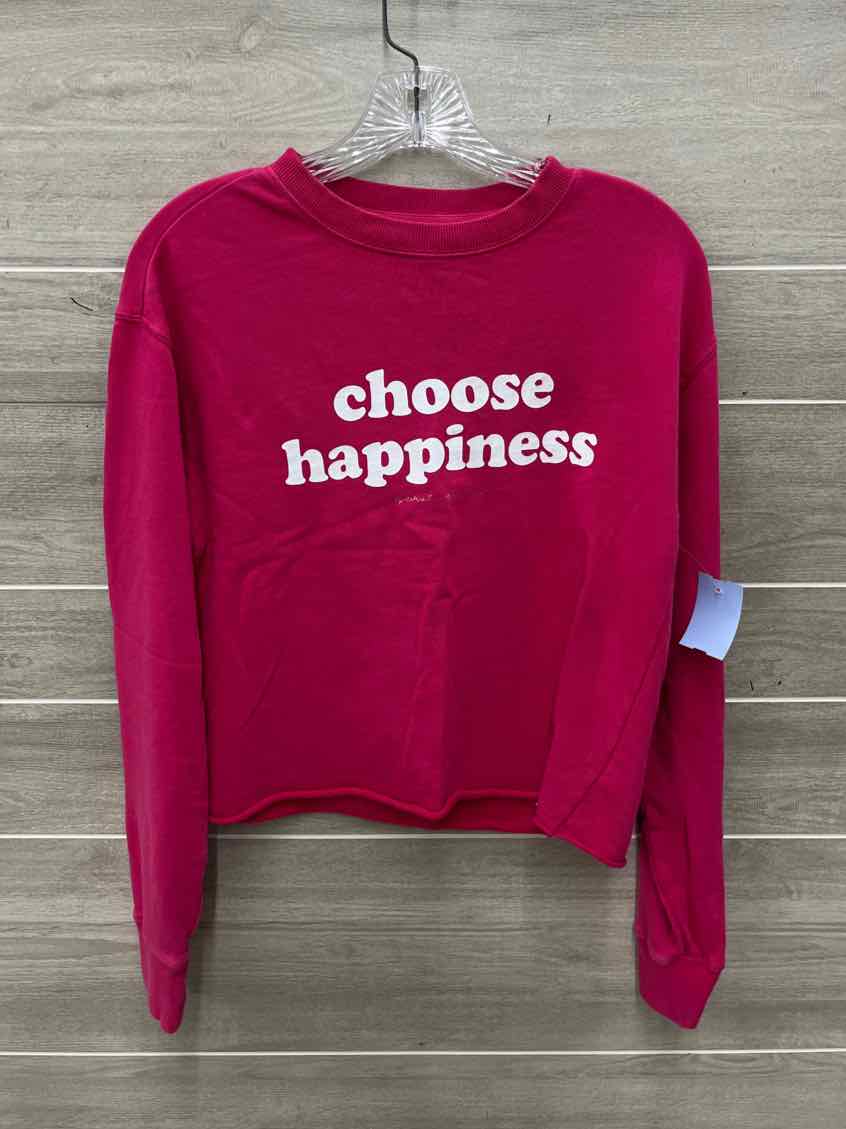 Spiritual Gangster Size XS Pink Womens Sweatshirt