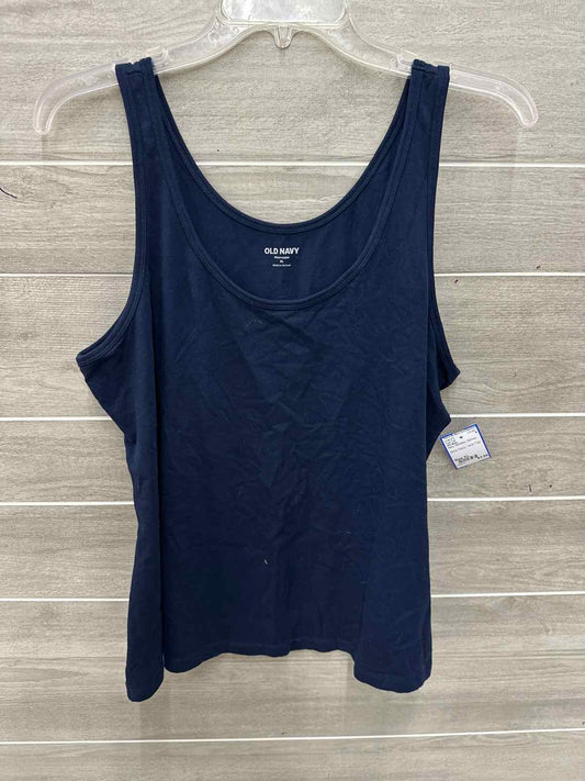 Old Navy Navy Womens Women Size XL Tank Top