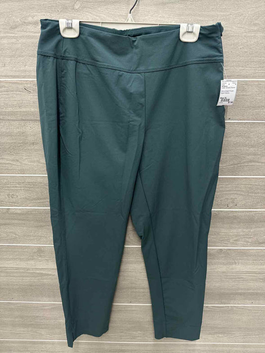 90 Degrees Size XL Green Womens Pants