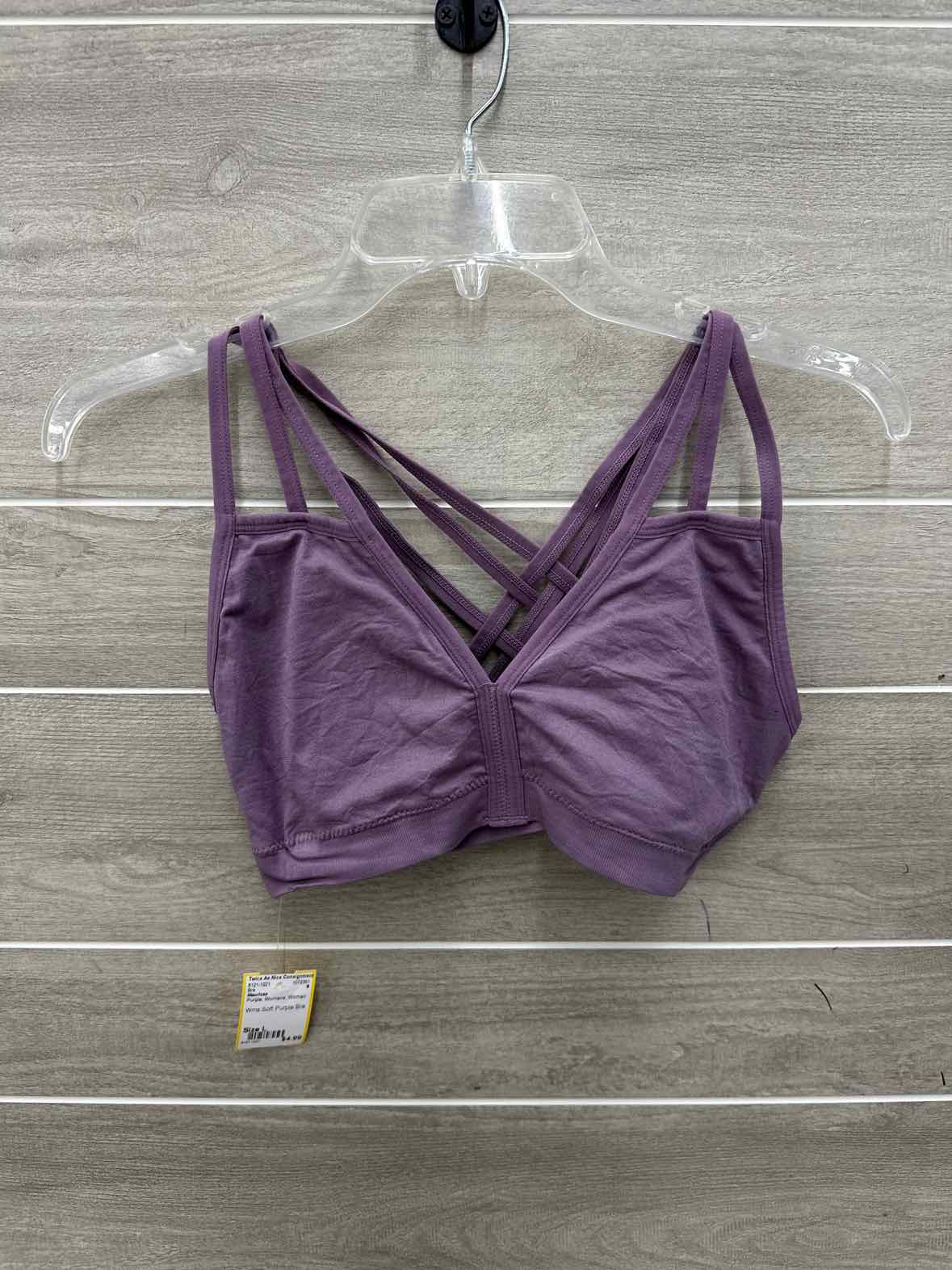 Maurices Purple Womens Women Size L Bra