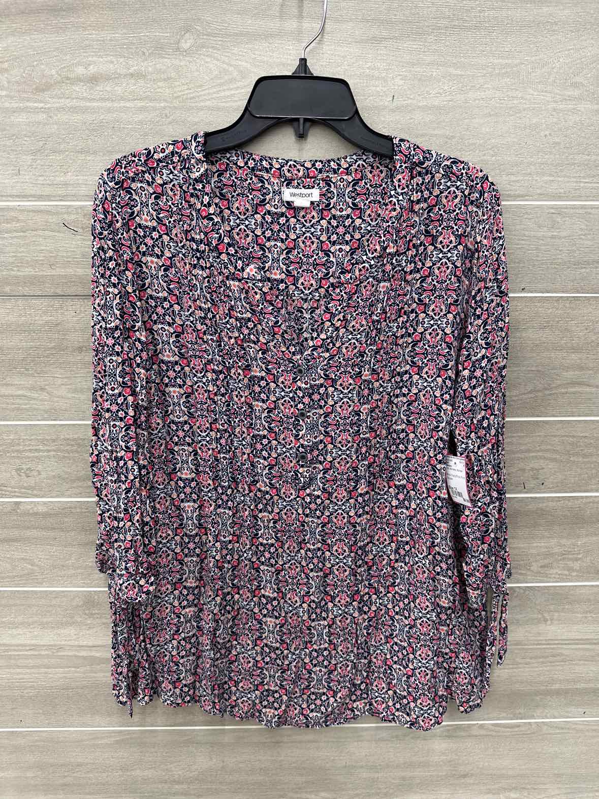 Westport Size 1X Pink Womens Shirt