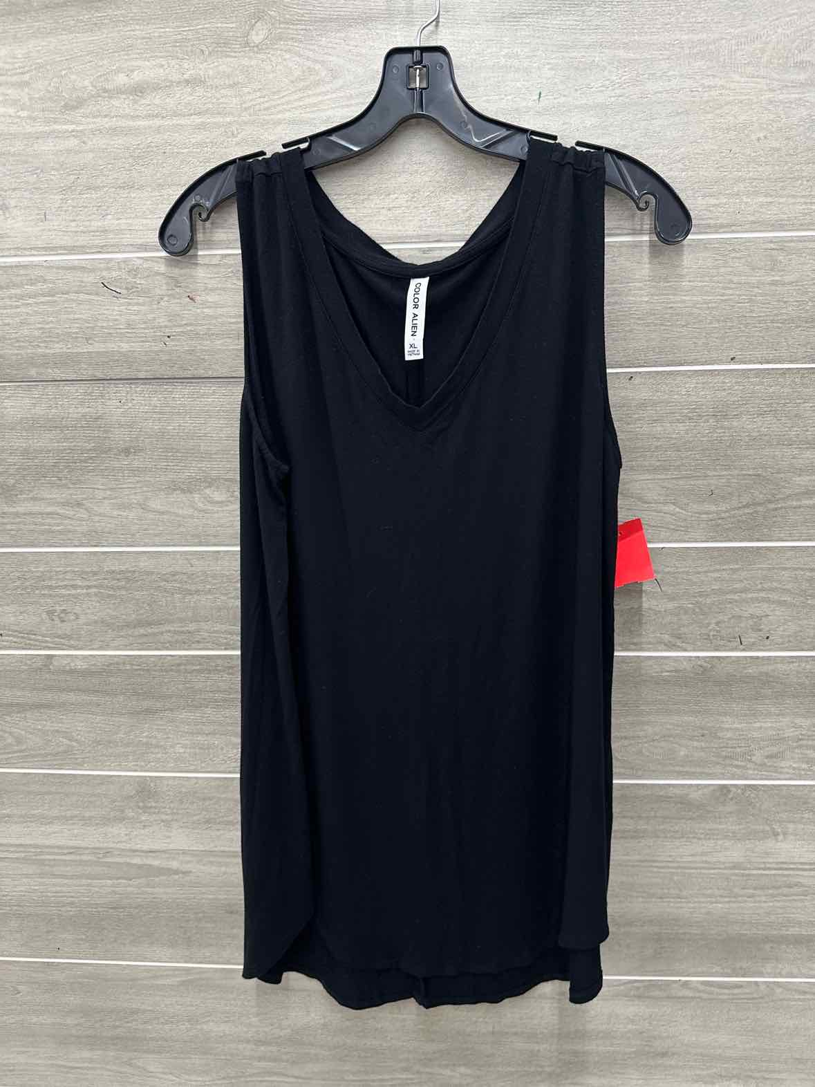 Size XL Black Womens Tank Top