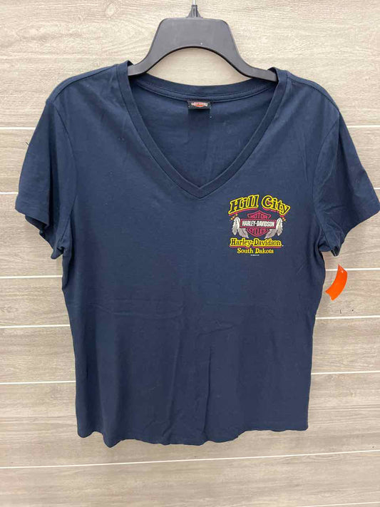 Harley Davidson Navy Womens Women Size XL Shirt
