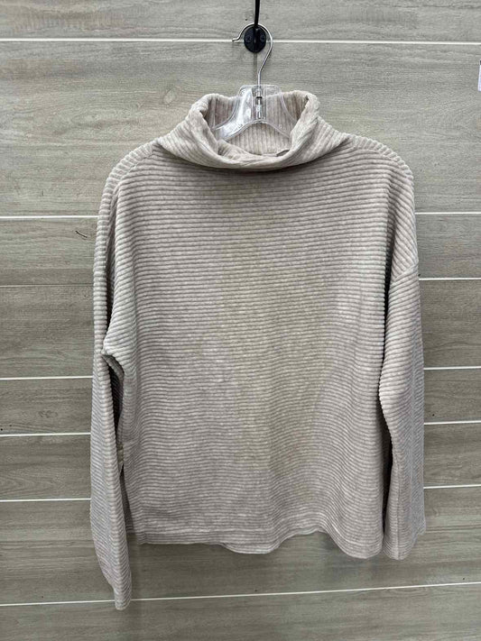 Zella Size M Beige Womens Sweatshirt