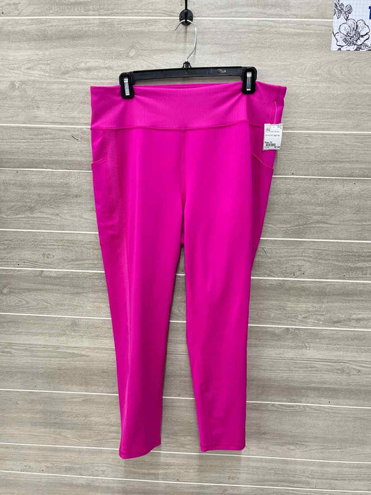 TekGear Pink Womens Women Size 1X Leggings