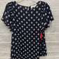 LOFT Size M Black Womens Shirt