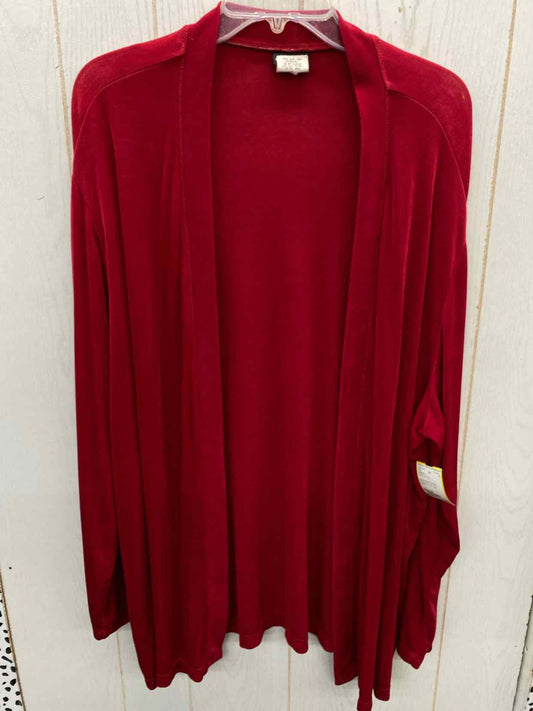 Citiknits Red Womens Size 2X Shirt