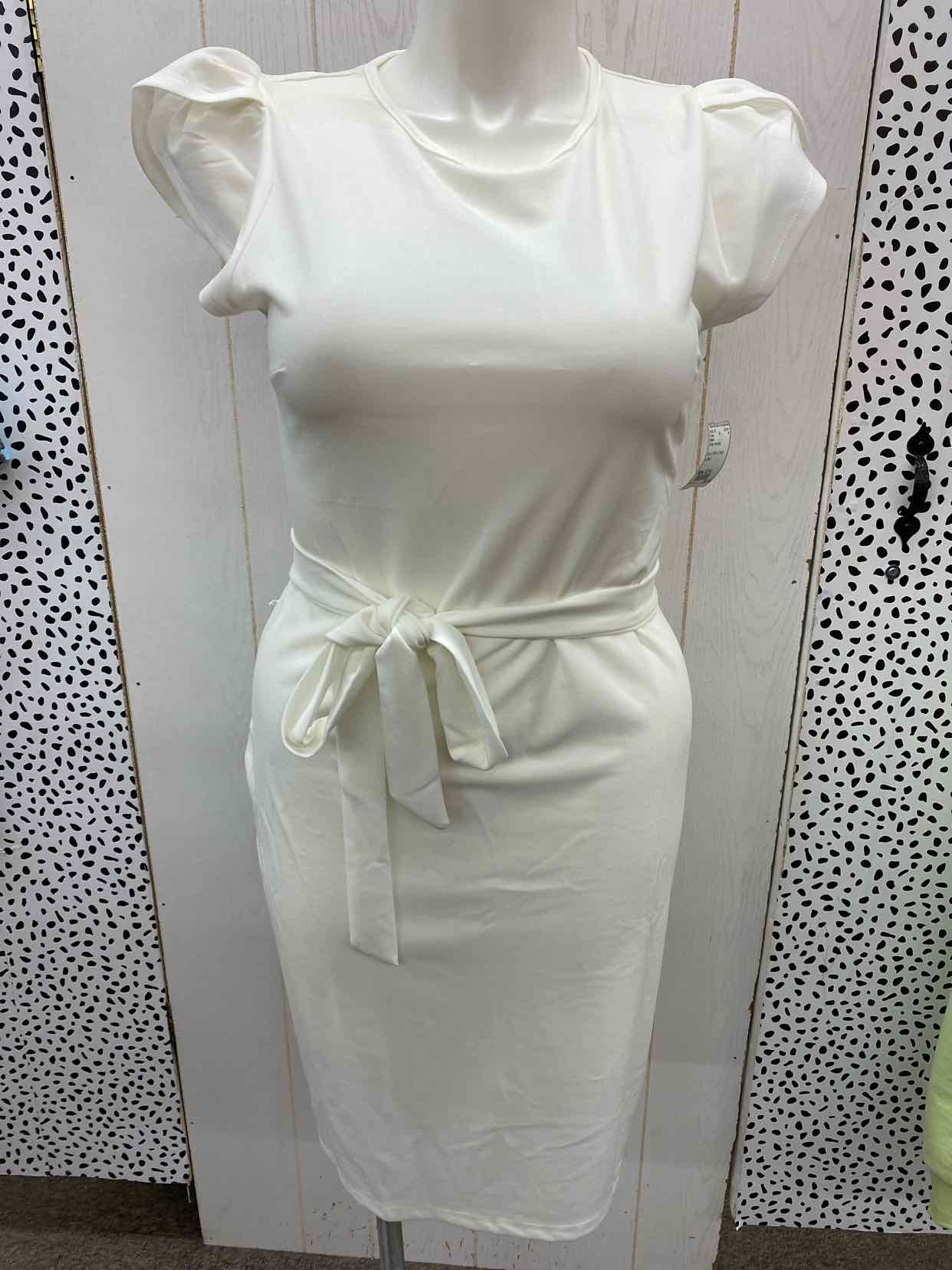 Shein White Womens Size 12/14 Dress