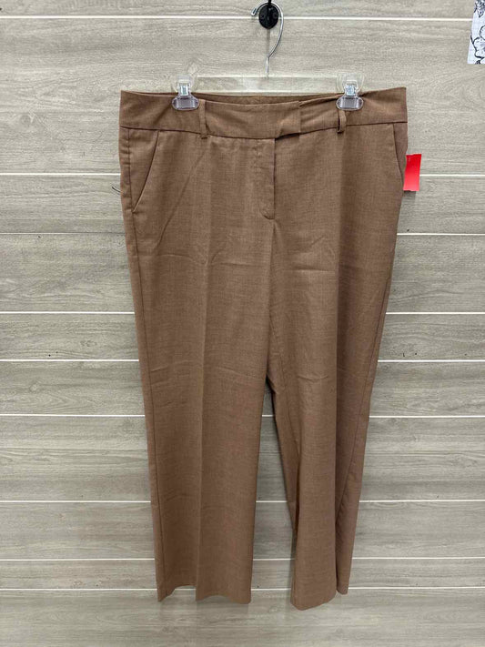 Worthington Size 12 Brown Womens Pants