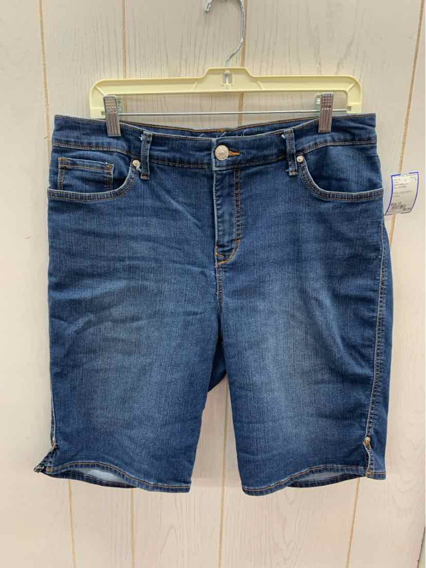 Gloria Vanderbilt Blue Womens Size 12 Shorts