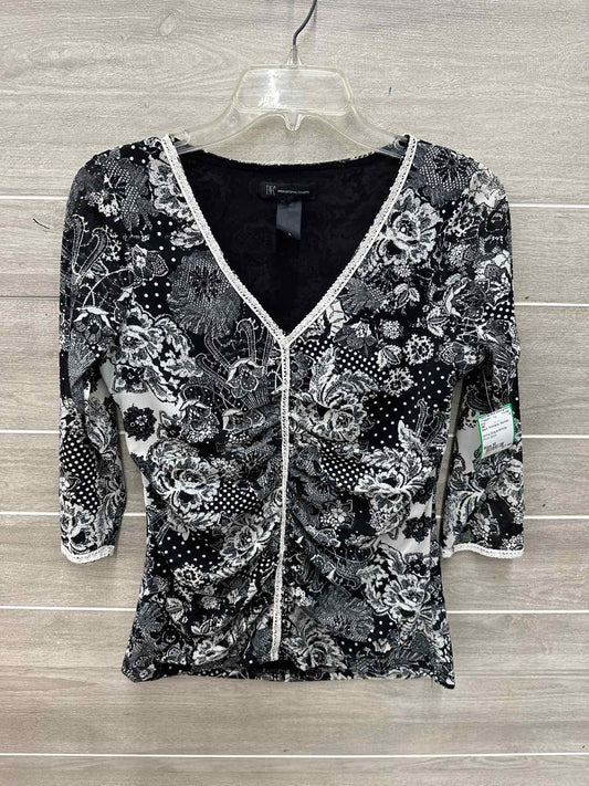 INC Size M Black Womens Shirt