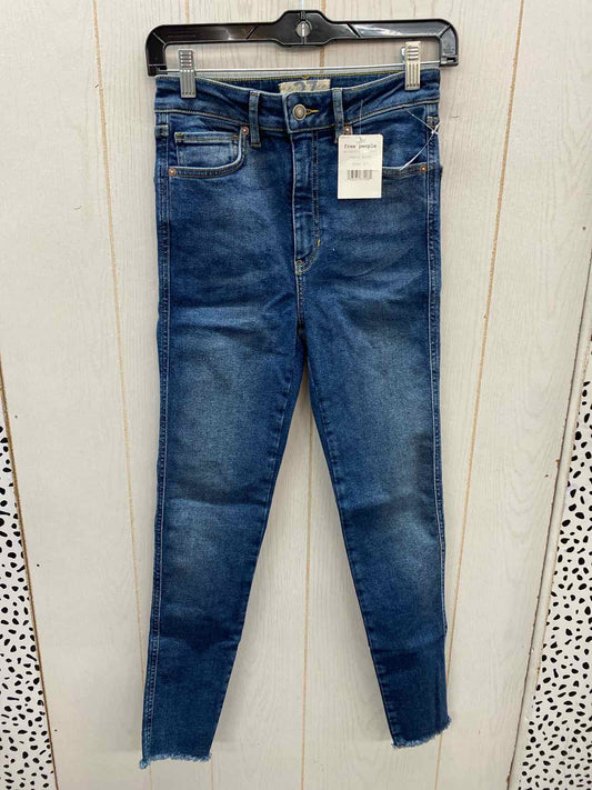 We the Free Blue Womens Size 2 Jeans