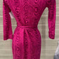 DVF Pink Womens Size 6 Dress