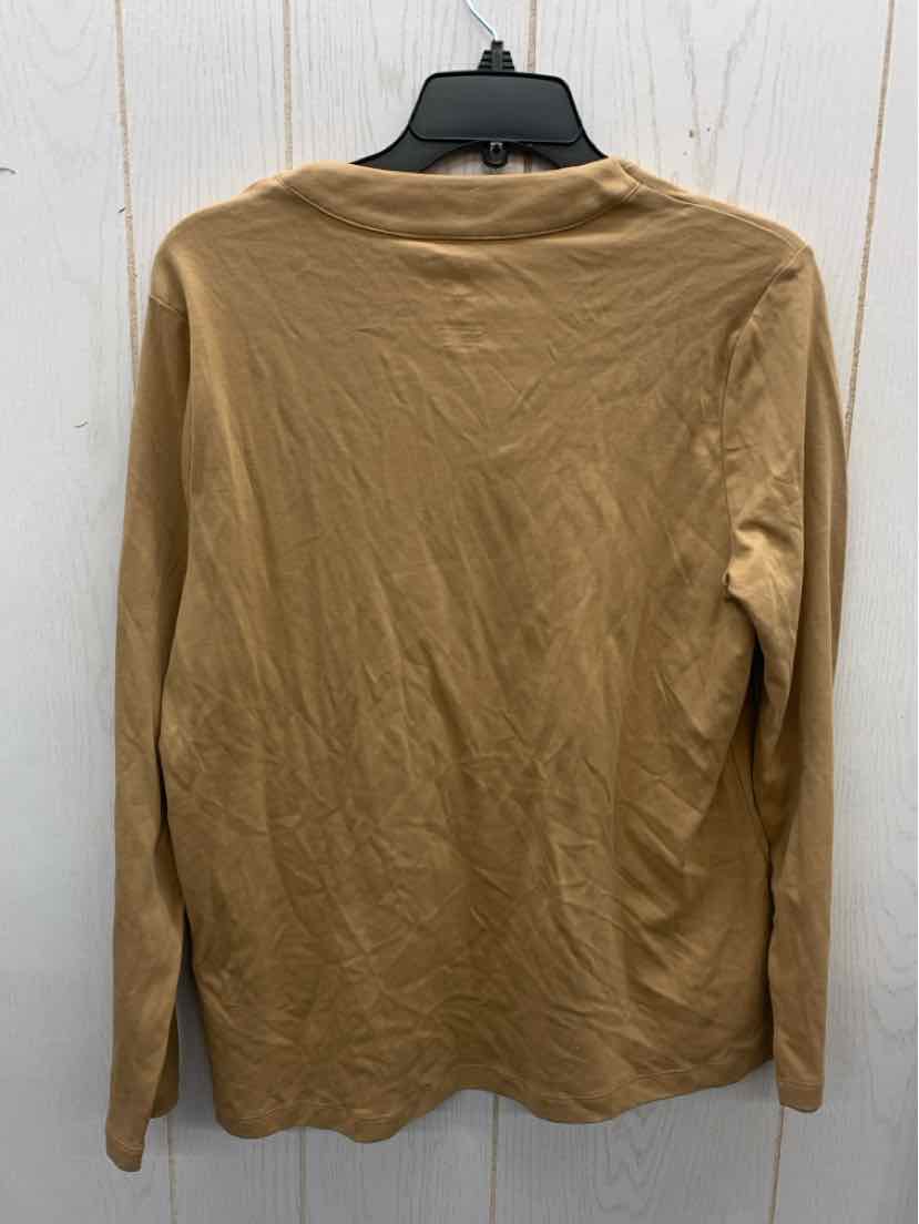 Isaac Mizrahi Tan Womens Size M/L Shirt