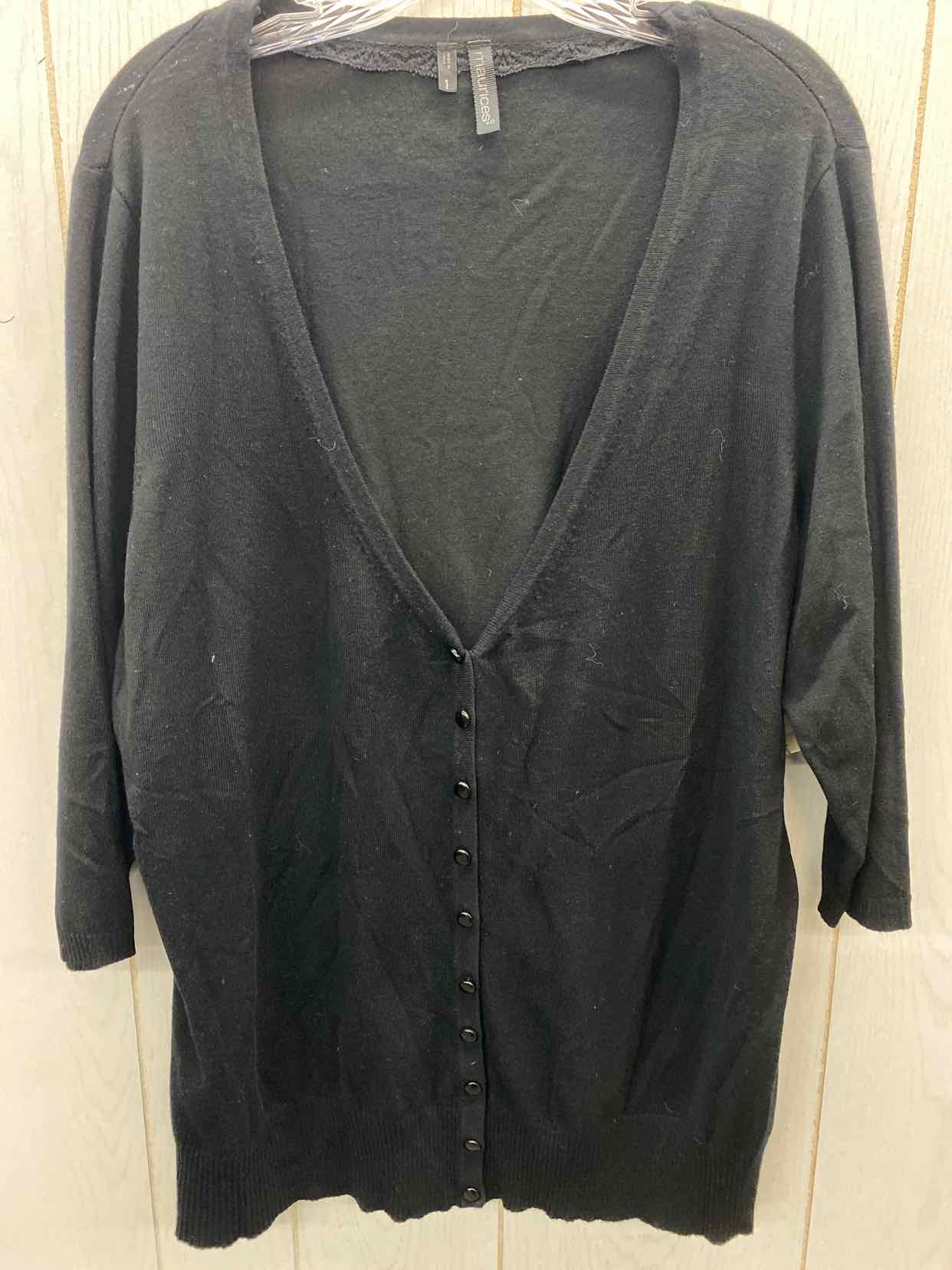 Maurices Black Womens Size 1X Sweater