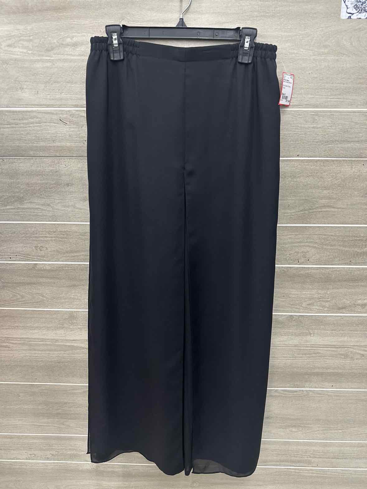 Adrianna Papell Size 6 Black Womens Pants