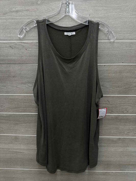Maurices Size XL Olive Womens Tank Top