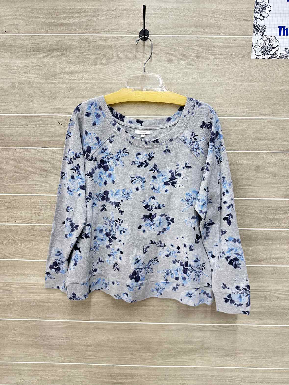 Maurices Size L Gray Womens Sweatshirt