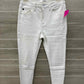 KanCan Size 7/8 White Womens Jeans