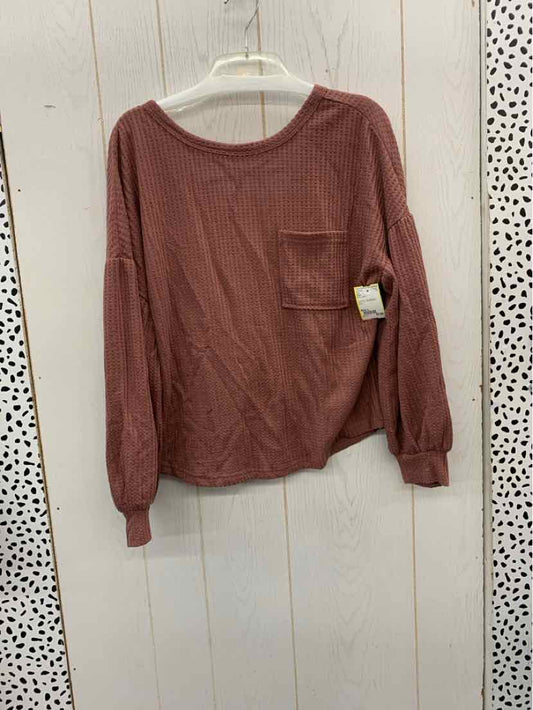 Shein Pink Junior Size L Shirt