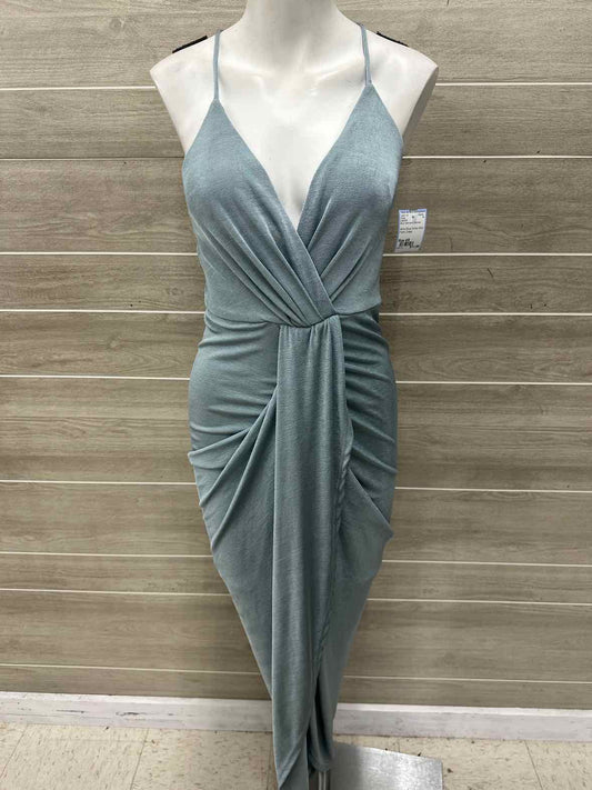 LULU'S Size 4/6 Blue Womens Dress
