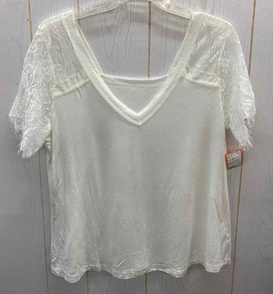 Cream Womens Size M Shirt