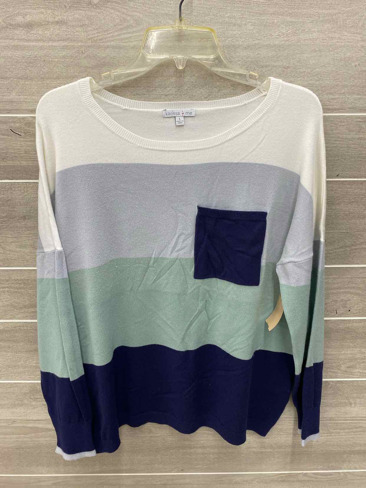 Multi-Color Womens Size L Sweater