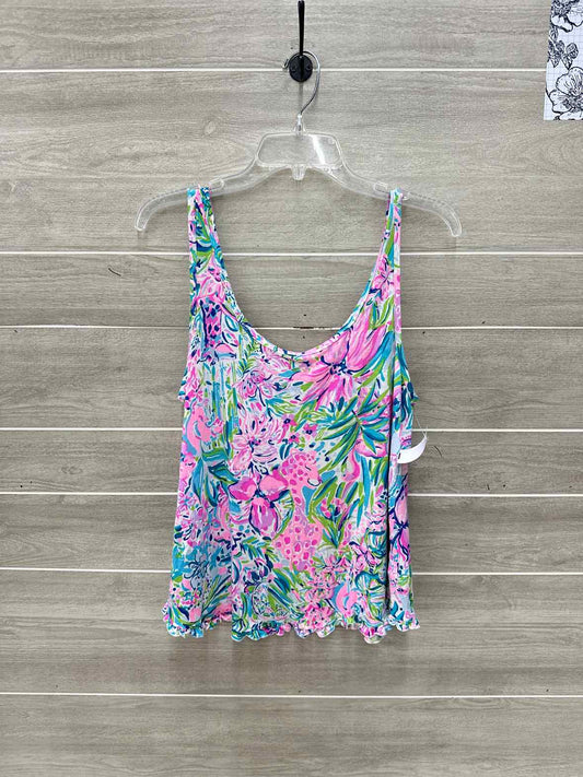 Lilly Pulitzer Pink Womens Women Size M Tank Top