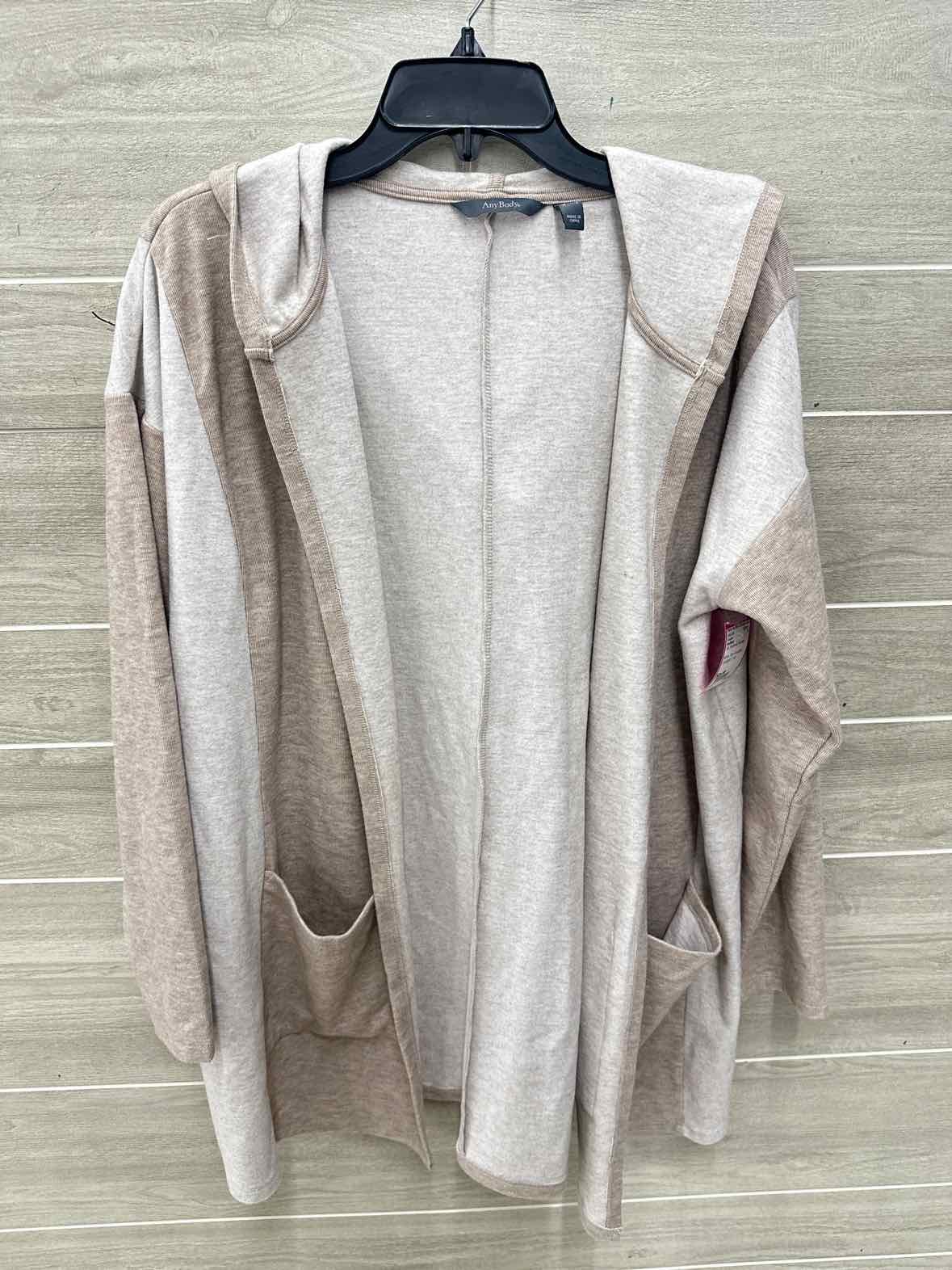 AnyBody Size M Tan Womens Sweater