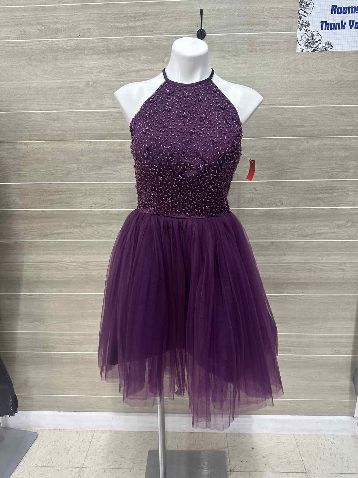 Purple Womens Women Size 12 Gown/Evening Wear