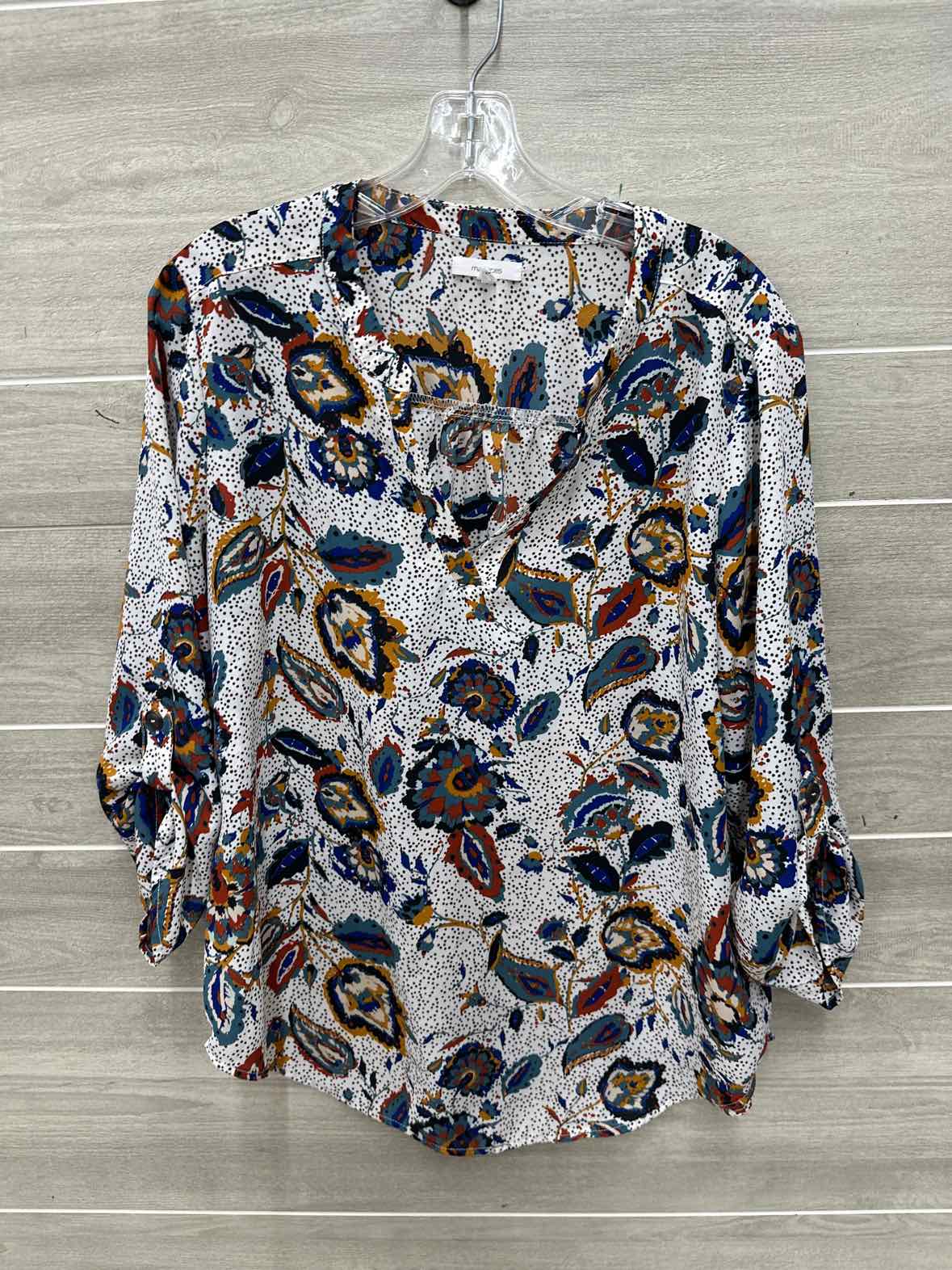 Maurices Size L White Womens Shirt