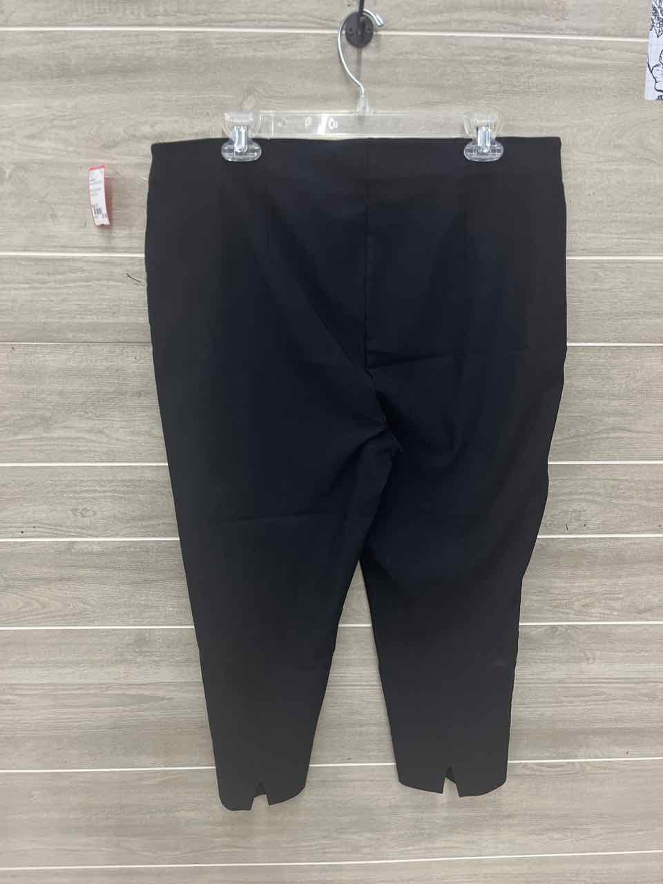 Charter Club Size 16 Black Womens Pants